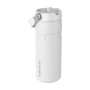 Thermos bottle with straw The IceFlow Bottle Flip Straw 2.0 0.47L white