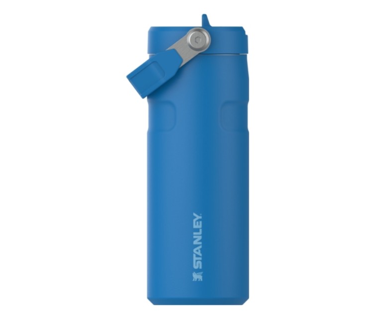 Termospudel kõrrega The IceFlow Bottle Flip Straw 2.0 0.47L sinine Termospudel kõrrega The IceFlow Bottle Flip Straw 2.0 0.47L sinine