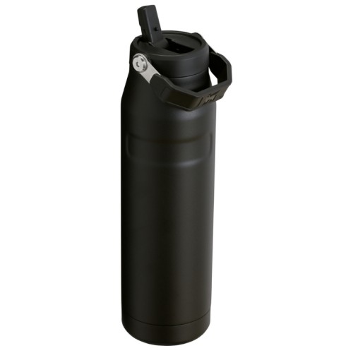 Termopudele ar salmiņu The IceFlow Bottle Flip Straw 2.0 1,06L melna 2.0 Termopudele ar salmiņu The IceFlow Bottle Flip Straw 2.0 1,06L melna 2.0
