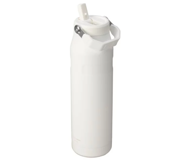 Õlekõrrega termospudel The IceFlow Bottle Flip Straw 2.0 1.06L valge Õlekõrrega termospudel The IceFlow Bottle Flip Straw 2.0 1.06L valge