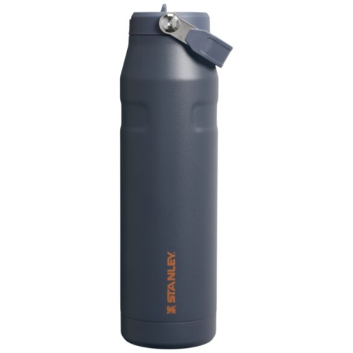 Termopudele ar salmiņu The IceFlow Bottle Flip Straw 2.0 1,06L pelēka Termopudele ar salmiņu The IceFlow Bottle Flip Straw 2.0 1,06L pelēka