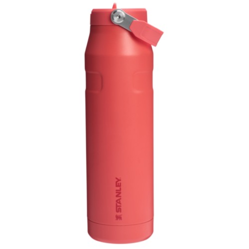 Termopudele ar salmiņu The IceFlow Bottle Flip Straw 2.0 1,06L koraļu sarkanoranža Termopudele ar salmiņu The IceFlow Bottle Flip Straw 2.0 1,06L koraļu sarkanoranža
