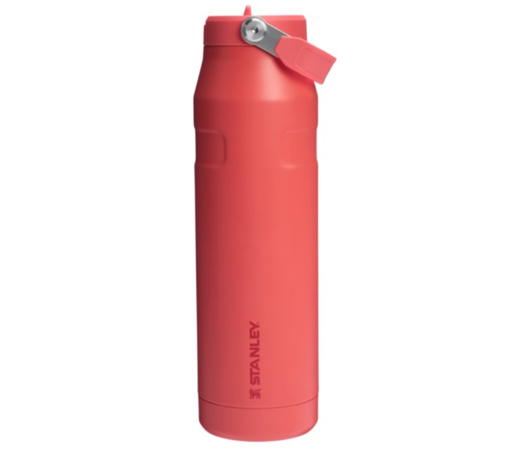 Thermos bottle with straw The IceFlow Bottle Flip Straw 2.0 1.06L coral red-orange Thermos bottle with straw The IceFlow Bottle Flip Straw 2.0 1.06L coral red-orange