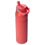 Thermos bottle with straw The IceFlow Bottle Flip Straw 2.0 1.06L coral red-orange Thermos bottle with straw The IceFlow Bottle Flip Straw 2.0 1.06L coral red-orange