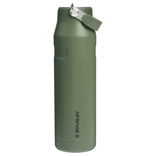Termoso buteliukas su šiaudeliu The IceFlow Bottle Flip Straw 2.0 1.06L tamsiai žalias Termoso buteliukas su šiaudeliu The IceFlow Bottle Flip Straw 2.0 1.06L tamsiai žalias