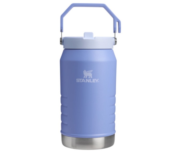 Termopudele ar salmiņu The IceFlow Flip Straw 2.0 Jug 1,90L hortenziju zila Termopudele ar salmiņu The IceFlow Flip Straw 2.0 Jug 1,90L hortenziju zila