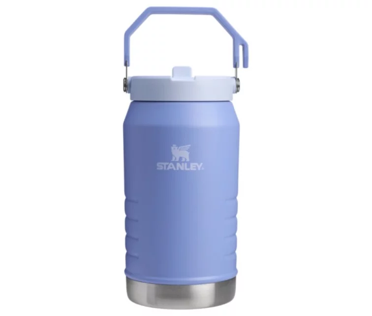 Термос с трубочкой The IceFlow Flip Straw 2.0 Кувшин 1,90 л гортензия синяя