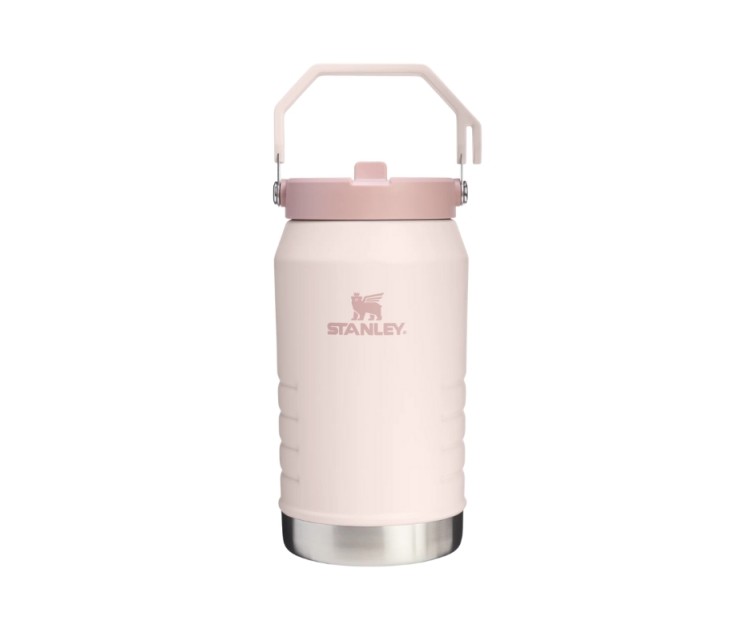 Termopudele ar salmiņu The IceFlow Flip Straw 2.0 Jug 1,90L gaiši rozā Termopudele ar salmiņu The IceFlow Flip Straw 2.0 Jug 1,90L gaiši rozā