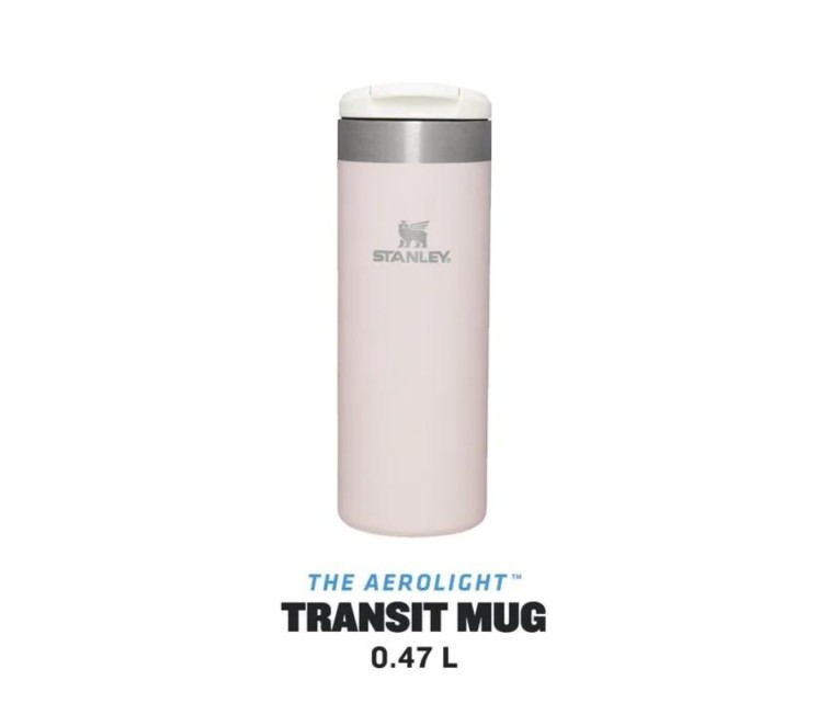 The AeroLight Transit Mug 0.47 L light pink