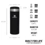 The AeroLight Transit Mug 0.47 L black The AeroLight Transit Mug 0.47 L black