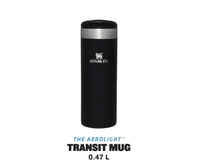 Термос Кружка AeroLight Transit Mug 0,47 черный