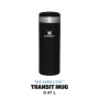Termokrūze The AeroLight Transit Mug 0.47 L melna