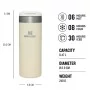 "Thermos" puodelis "The AeroLight Transit" 0,47 l talpos, kreminės spalvos "Thermos" puodelis "The AeroLight Transit" 0,47 l talpos, kreminės spalvos