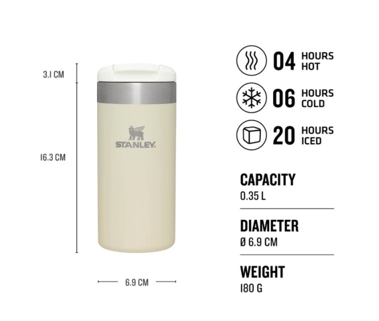 Thermos Mug The AeroLight Transit Mug 0,35L in cream