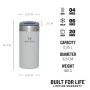 The AeroLight Transit Mug 0.35 L light grey