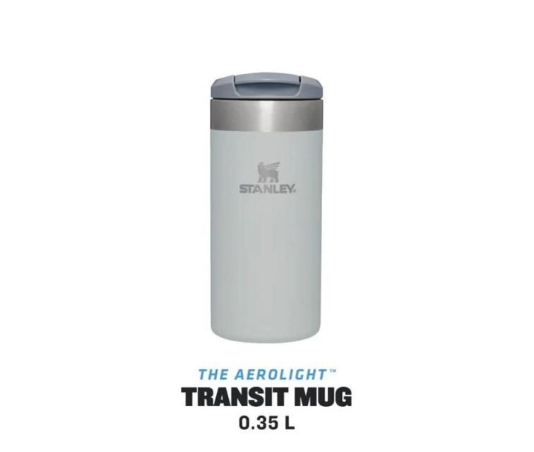 The AeroLight Transit Mug 0.35 L light grey