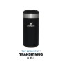 Termokrūze The AeroLight Transit Mug 0.35 L melna