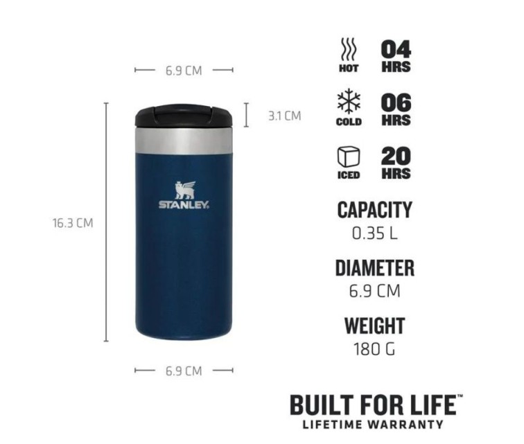 The AeroLight Transit Mug 0.35 L blue