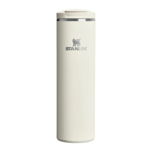 „Transit“ atlenkiamo dangtelio puodelis 0,47 l blizgios kreminės spalvos