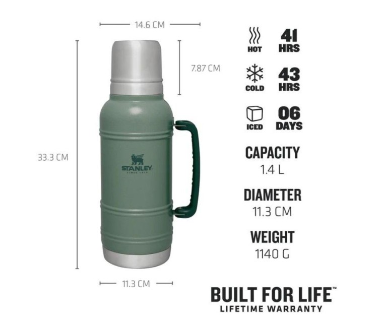 Thermos The Artisan 1.4L green