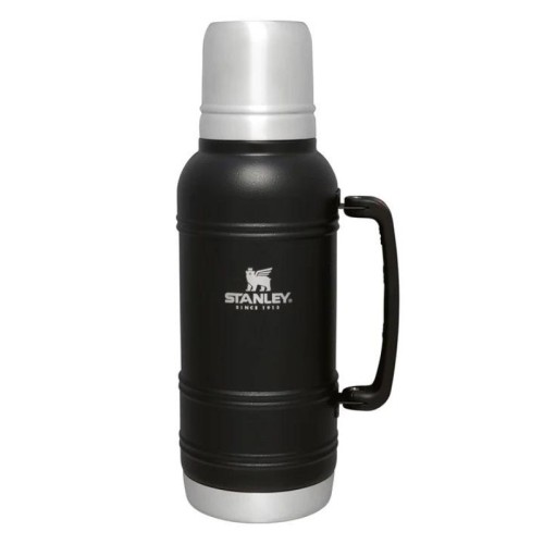 "Thermos The Artisan Thermal Bottle" 1,4 l juodos spalvos "Thermos The Artisan Thermal Bottle" 1,4 l juodos spalvos
