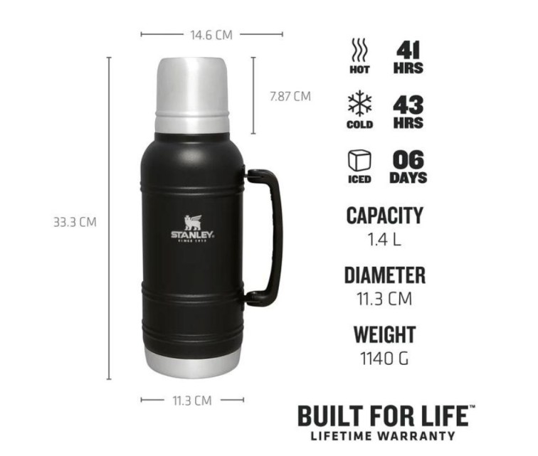 Thermos The Artisan 1.4L black