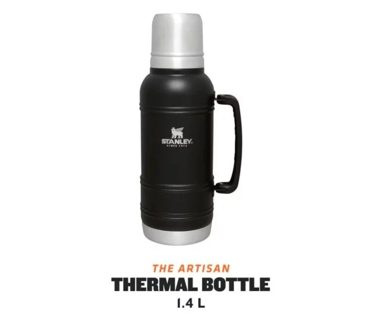Thermos The Artisan Thermal Bottle 1,4L black Thermos The Artisan Thermal Bottle 1,4L black