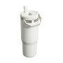 Thermal bottle with straw The IceFlow Flip Straw Tumbler 0,89L white