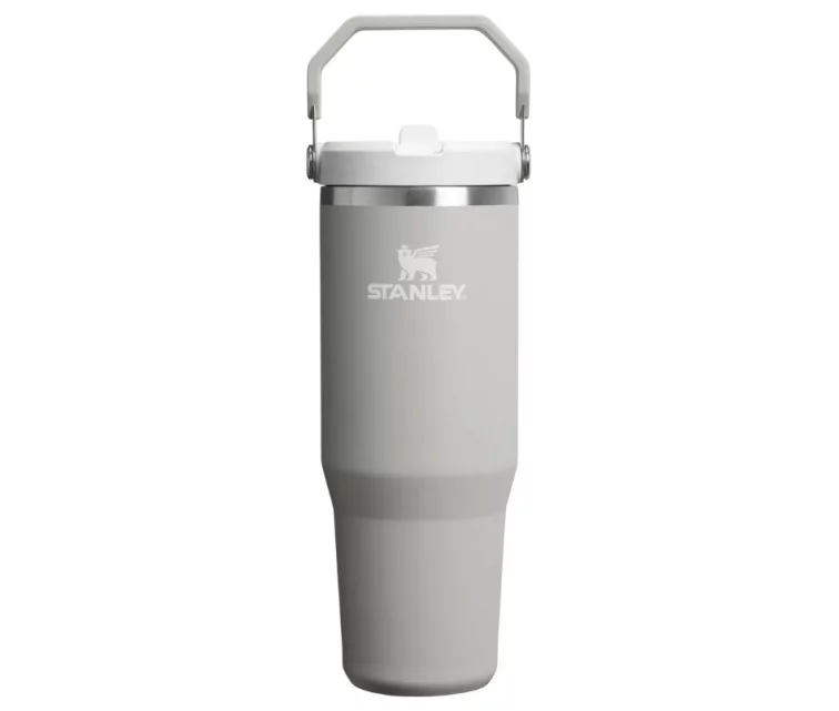 Termokrūze ar salmiņu The IceFlow Flip Straw 2.0 Tumbler 0,89L gaiši pelēka Termokrūze ar salmiņu The IceFlow Flip Straw 2.0 Tumbler 0,89L gaiši pelēka