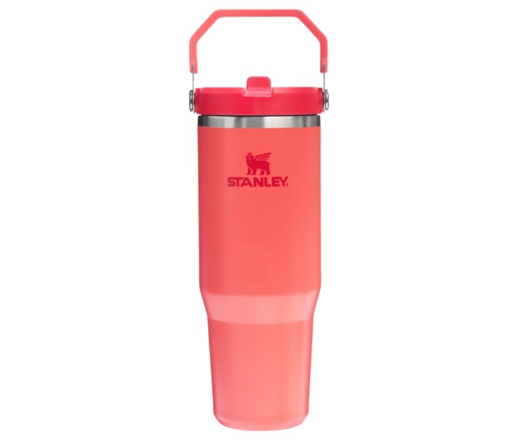Termokruus kõrrega The IceFlow Flip Straw 2.0 Tumbler 0.89L korallpunane-oranž Termokruus kõrrega The IceFlow Flip Straw 2.0 Tumbler 0.89L korallpunane-oranž