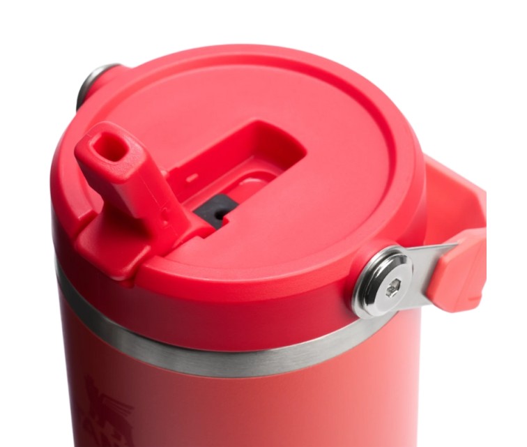 Termokruus kõrrega The IceFlow Flip Straw 2.0 Tumbler 0.89L korallpunane-oranž Termokruus kõrrega The IceFlow Flip Straw 2.0 Tumbler 0.89L korallpunane-oranž