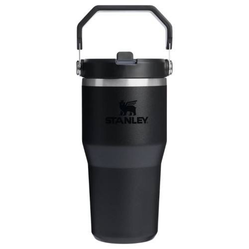 Termokrūze ar salmiņu The IceFlow Flip Straw 2.0 Tumbler 0,6L melna 2.0