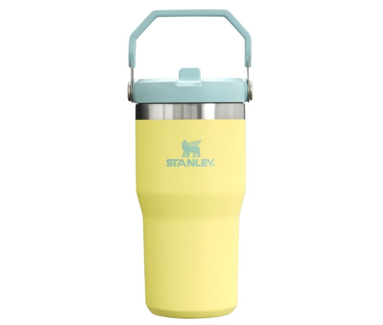 Termokruus kõrrega The IceFlow Flip Straw 2.0 Tumbler 0.6L pomelo kollane-roheline Termokruus kõrrega The IceFlow Flip Straw 2.0 Tumbler 0.6L pomelo kollane-roheline