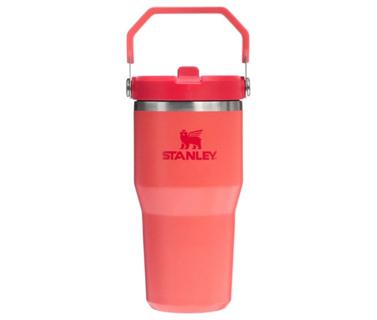 Termokruus kõrrega The IceFlow Flip Straw 2.0 Tumbler 0.6L korallpunane-oranž Termokruus kõrrega The IceFlow Flip Straw 2.0 Tumbler 0.6L korallpunane-oranž