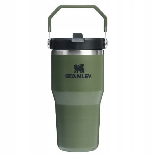 Termokrūze ar salmiņu The IceFlow Flip Straw 2.0 Tumbler 0,6L tumši zaļa Termokrūze ar salmiņu The IceFlow Flip Straw 2.0 Tumbler 0,6L tumši zaļa