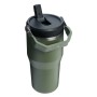 Termokruus kõrrega The IceFlow Flip Straw 2.0 Tumbler 0.6L tumeroheline Termokruus kõrrega The IceFlow Flip Straw 2.0 Tumbler 0.6L tumeroheline