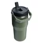 Termokrūze ar salmiņu The IceFlow Flip Straw 2.0 Tumbler 0,6L tumši zaļa Termokrūze ar salmiņu The IceFlow Flip Straw 2.0 Tumbler 0,6L tumši zaļa