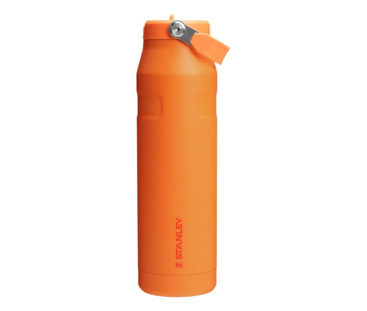 Termosas su šiaudeliu „The IceFlow Bottle Flip Straw 2.0“ 1,06 l, oranžinis Termosas su šiaudeliu „The IceFlow Bottle Flip Straw 2.0“ 1,06 l, oranžinis