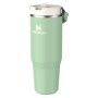 Thermo mug with straw The IceFlow Flip Straw 2.0 Tumbler 0.89L in pistachio color