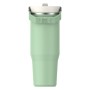 Thermo mug with straw The IceFlow Flip Straw 2.0 Tumbler 0.89L in pistachio color