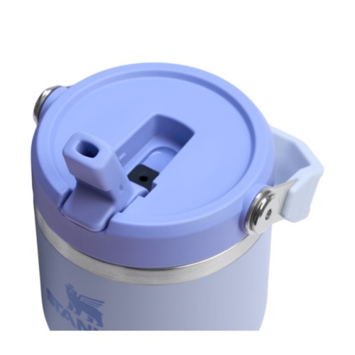 Termokrūze ar salmiņu The IceFlow Flip Straw 2.0 Tumbler 0,6L gaiši zila 