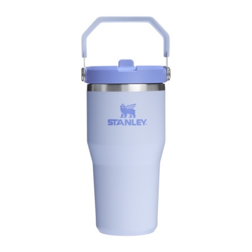 Termokrūze ar salmiņu The IceFlow Flip Straw 2.0 Tumbler 0,6L gaiši zila 