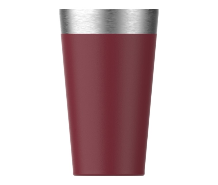 Termoglāze The Stacking Tumbler 0,47L tumši sarkana