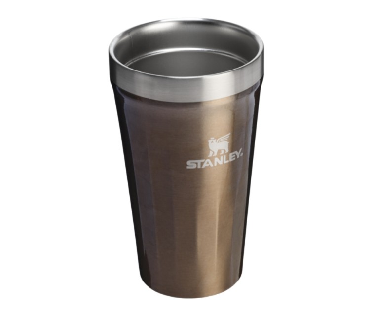 Thermoglass The Everyday Tumbler 0.47L shiny metallic brown