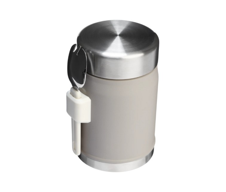Termoss ēdienu The Legendary Food Jar + Spork 0,4L gaiši pelēks 2.0