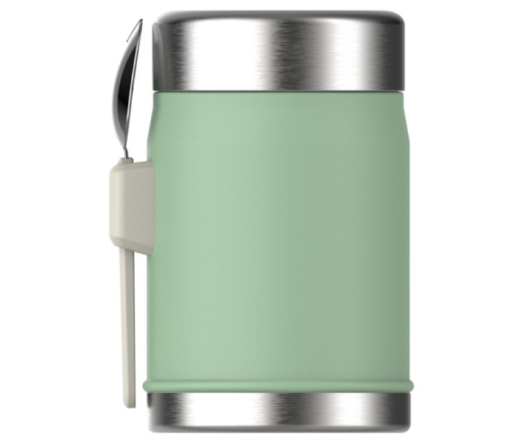 Termoss ēdienu The Legendary Food Jar + Spork 0,4L pistāciju krāsā
