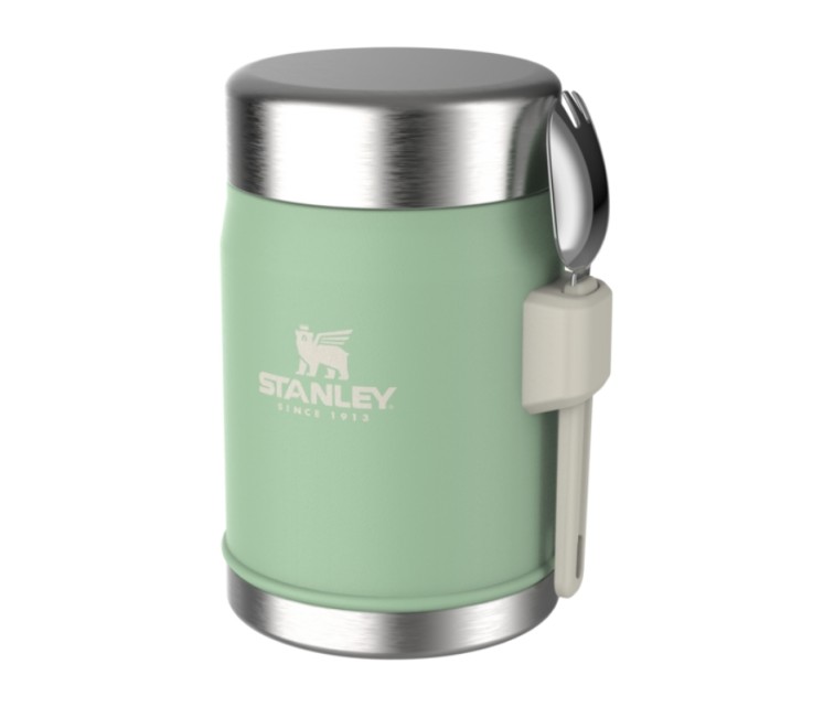Termoss ēdienu The Legendary Food Jar + Spork 0,4L pistāciju krāsā