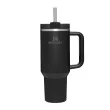 Termokrūze ar salmiņu The Quencher H2.O FlowState Tumbler 1.18L melna