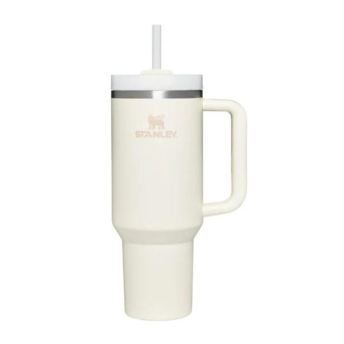 Termo puodelis su šiaudeliu The Quencher H2.O FlowState Tumbler 1,18 l, kreminės spalvos Termo puodelis su šiaudeliu The Quencher H2.O FlowState Tumbler 1,18 l, kreminės spalvos