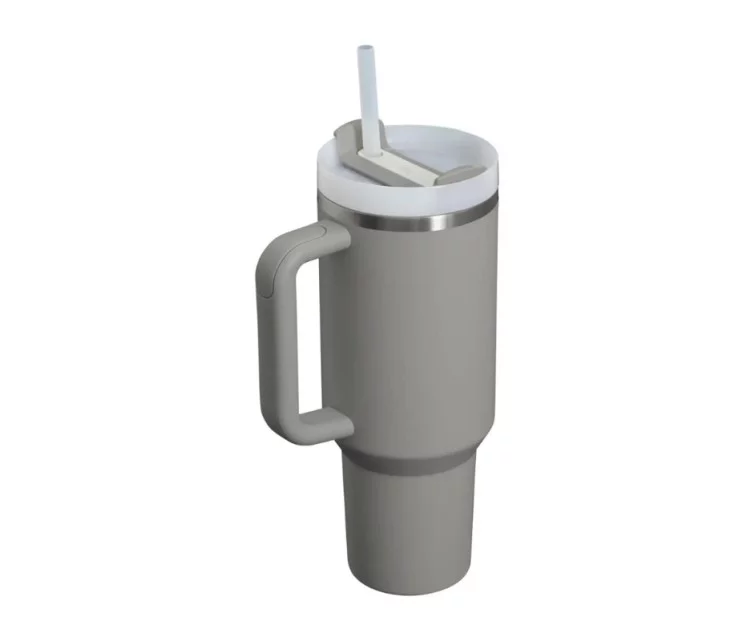 Thermal mug with straw The Quencher H2.O FlowState Tumbler 1.18L light grey Thermal mug with straw The Quencher H2.O FlowState Tumbler 1.18L light grey